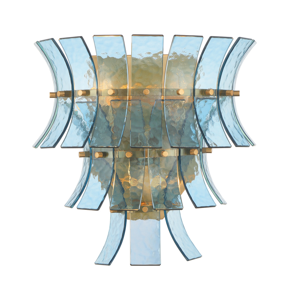 Abigail 15'' Aged Brass Sconce