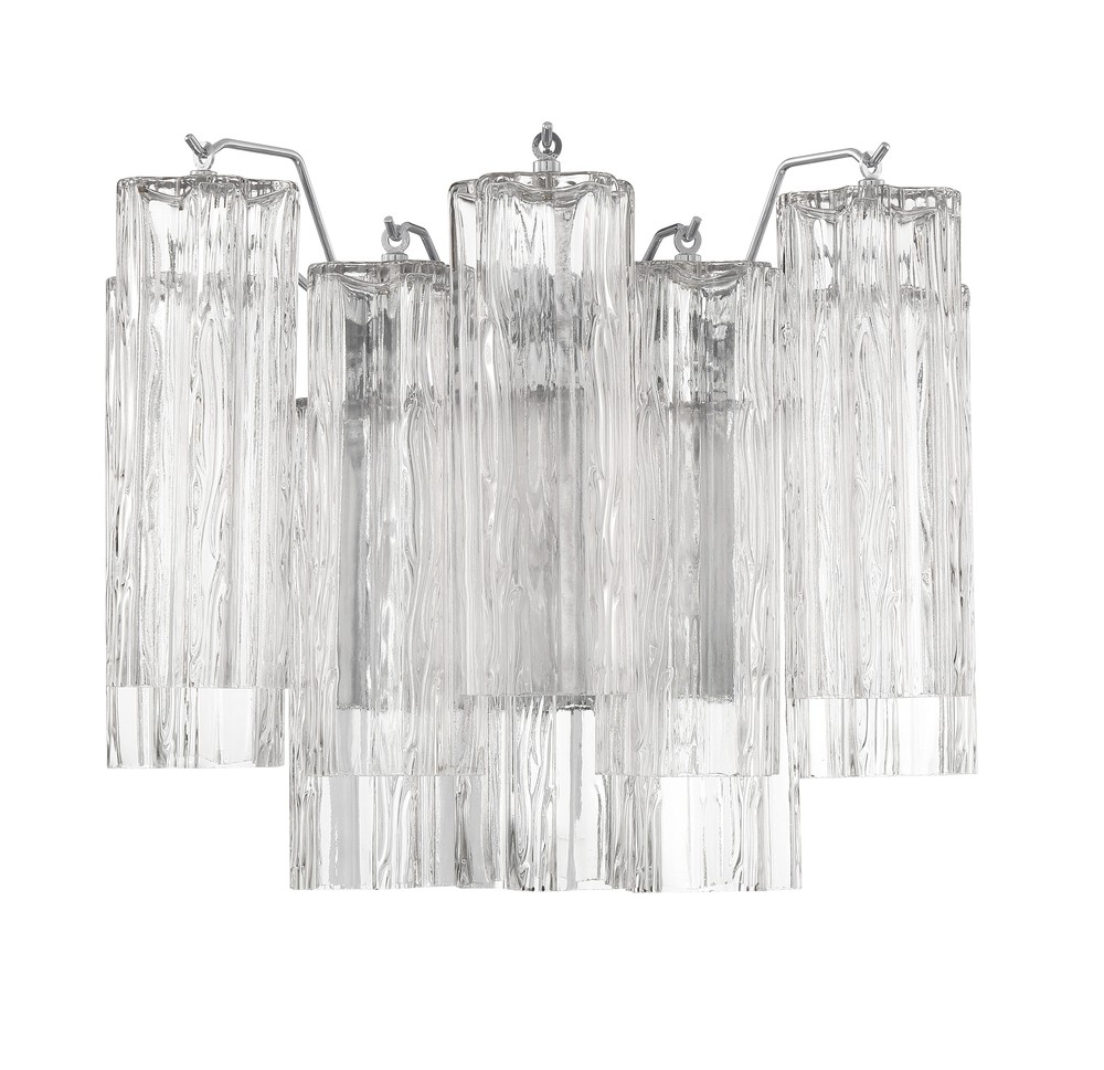 Addis 14.5'' Polished Chrome Sconce