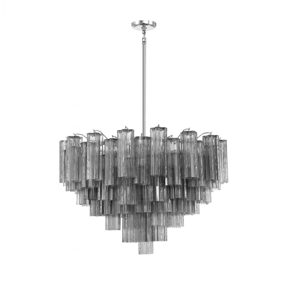 Addis 32'' Polished Chrome Chandelier