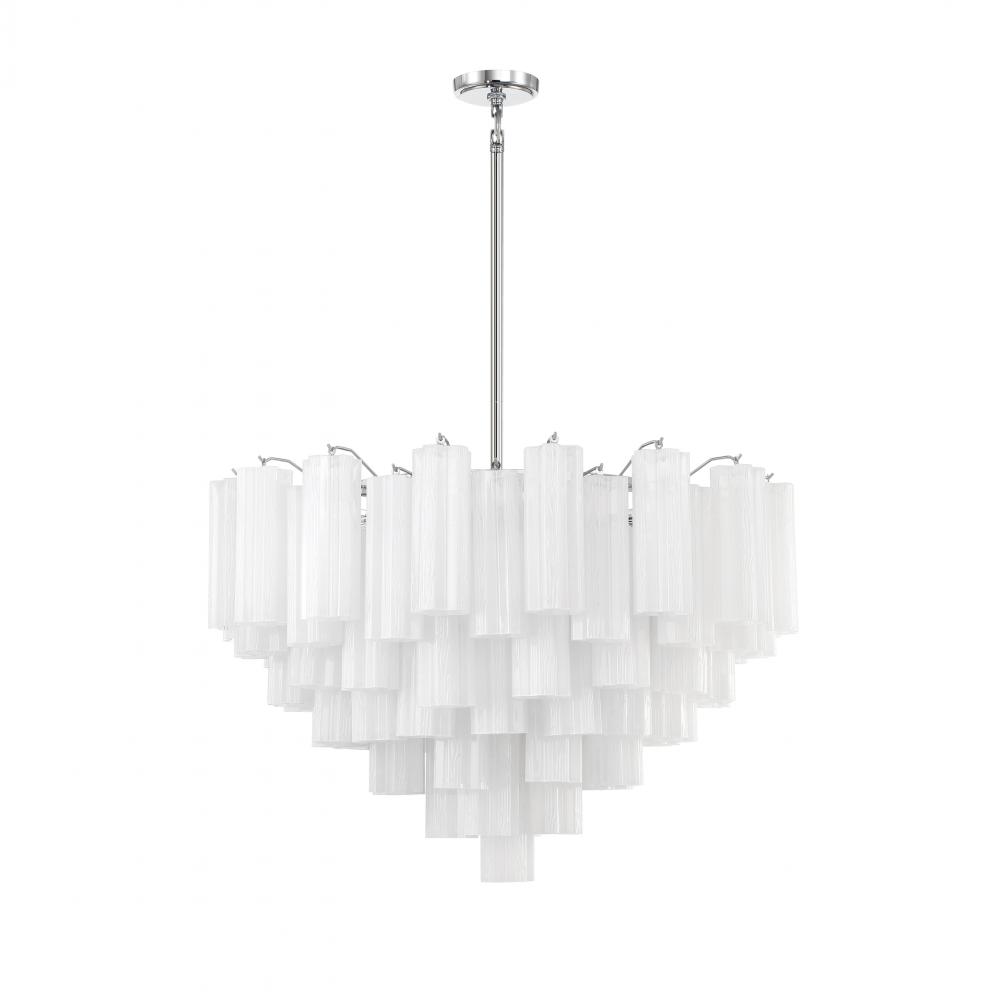 Addis 32'' Polished Chrome Chandelier