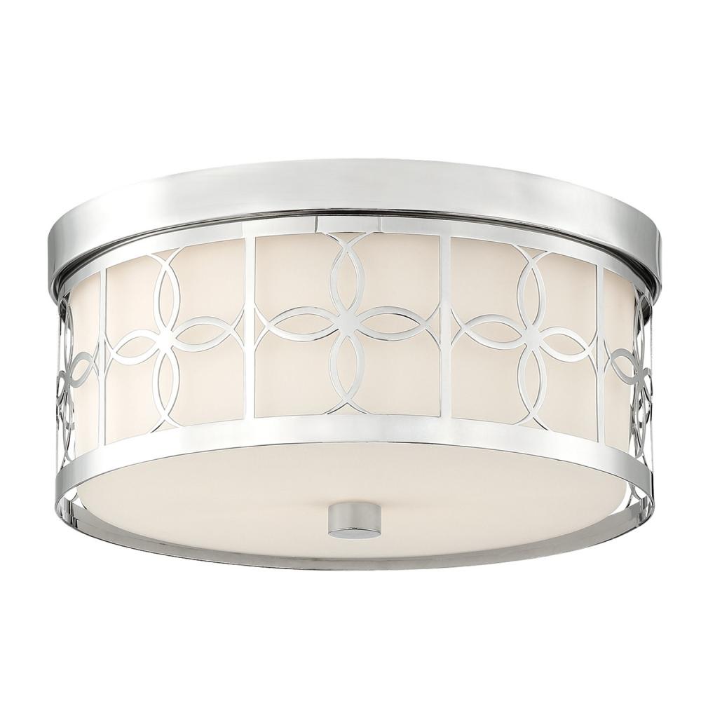 Anniversary 13.5'' Polished Nickel Flush Mount