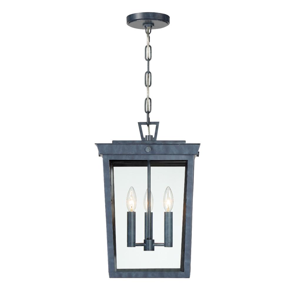 Belmont 12'' Graphite Outdoor Pendant