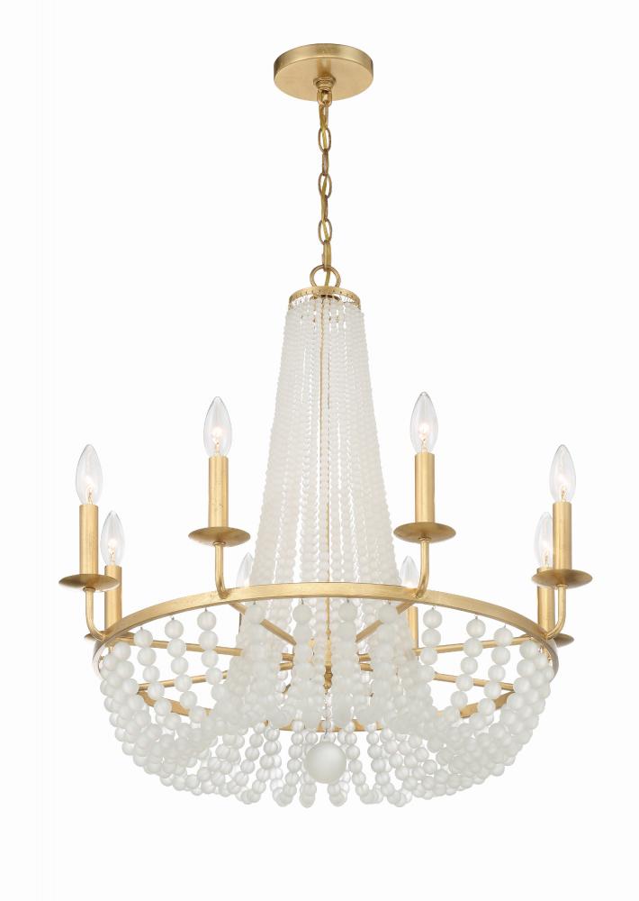 Bella 26'' Antique Gold Chandelier