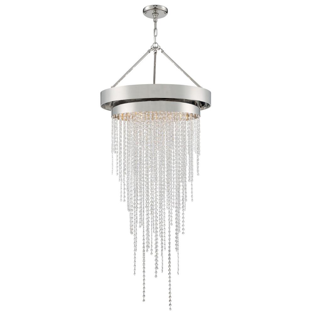 Clarksen 26'' Polished Nickel Chandelier