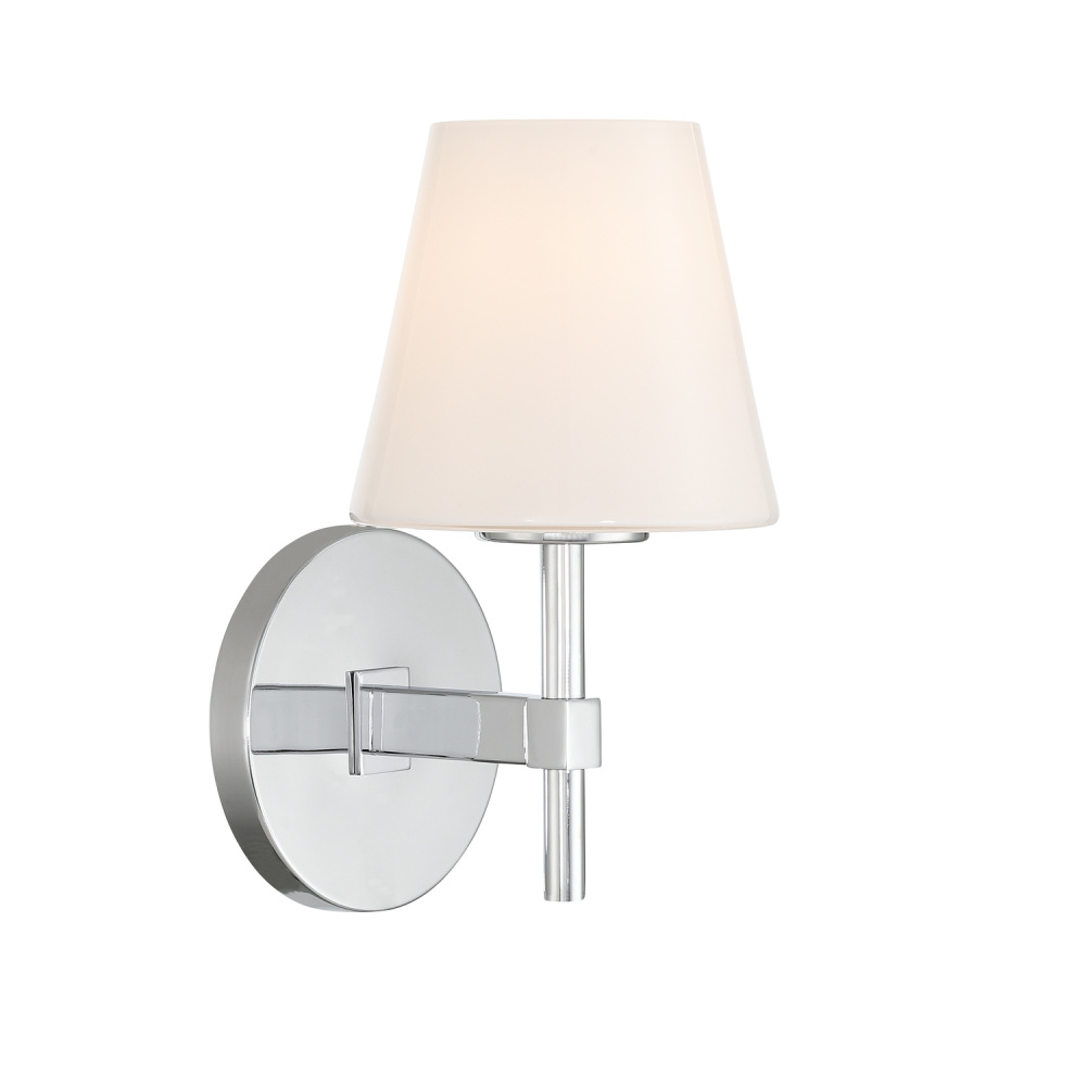 Colton 6'' Polished Chrome Sconce
