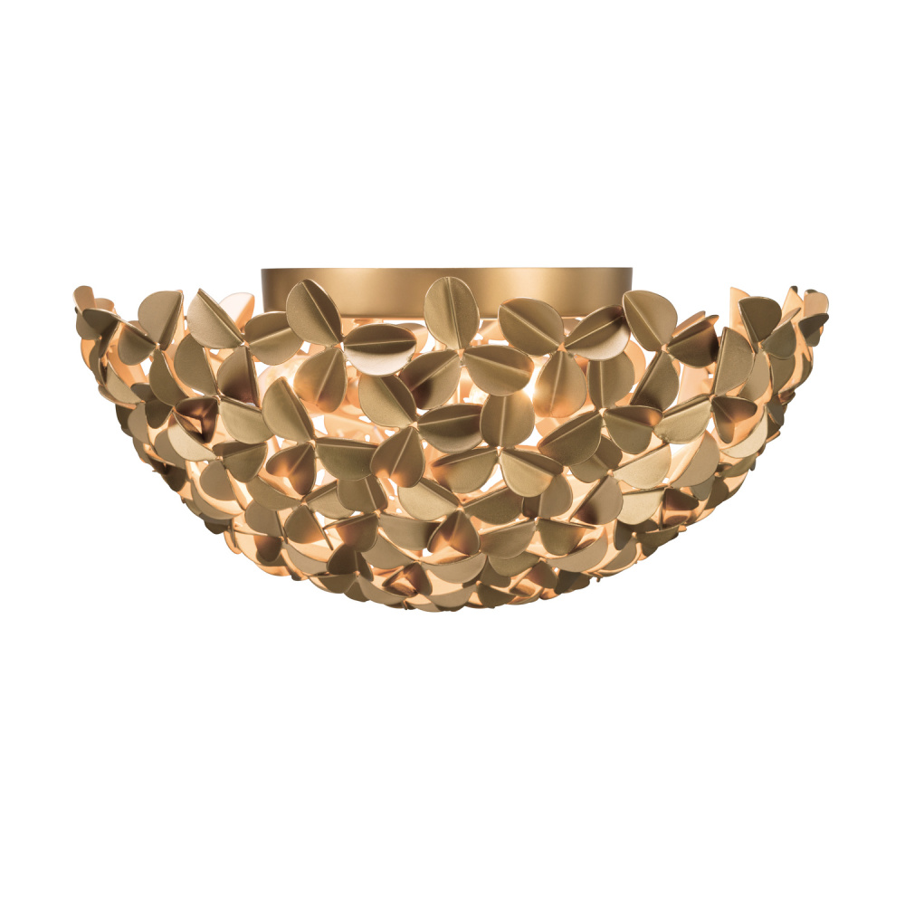 Cora 16'' Soft Gold Flush Mount