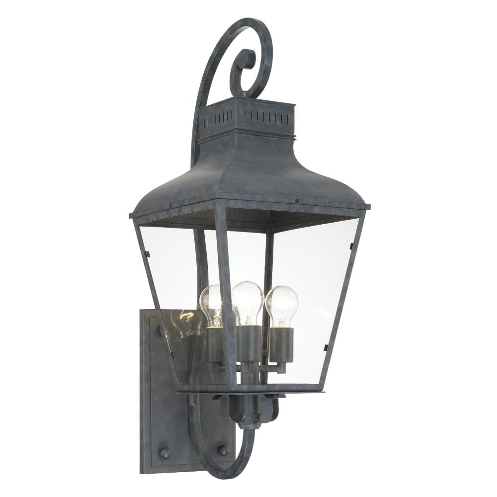 Dumont 12'' Graphite Outdoor Sconce