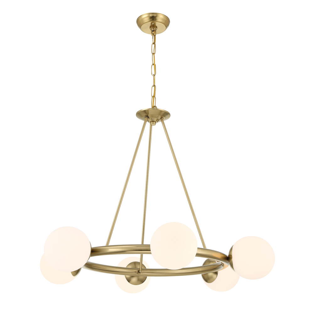 Maverick 33.5'' Vibrant Gold Chandelier