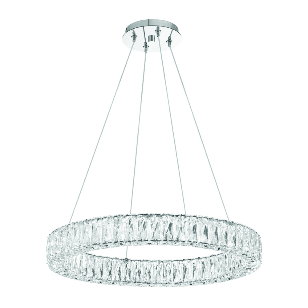 Kinsley 24'' Polished Chrome Chandelier