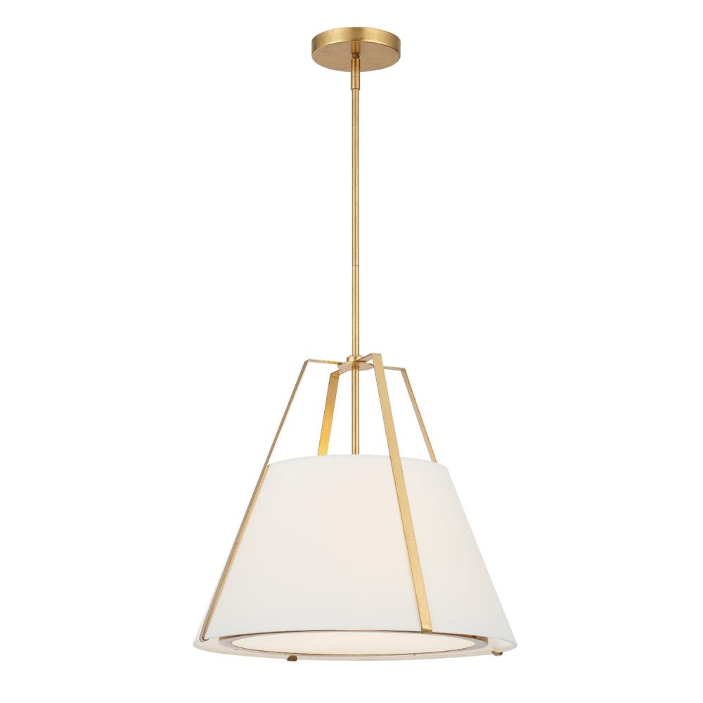 Fulton 20'' Antique Gold Pendant