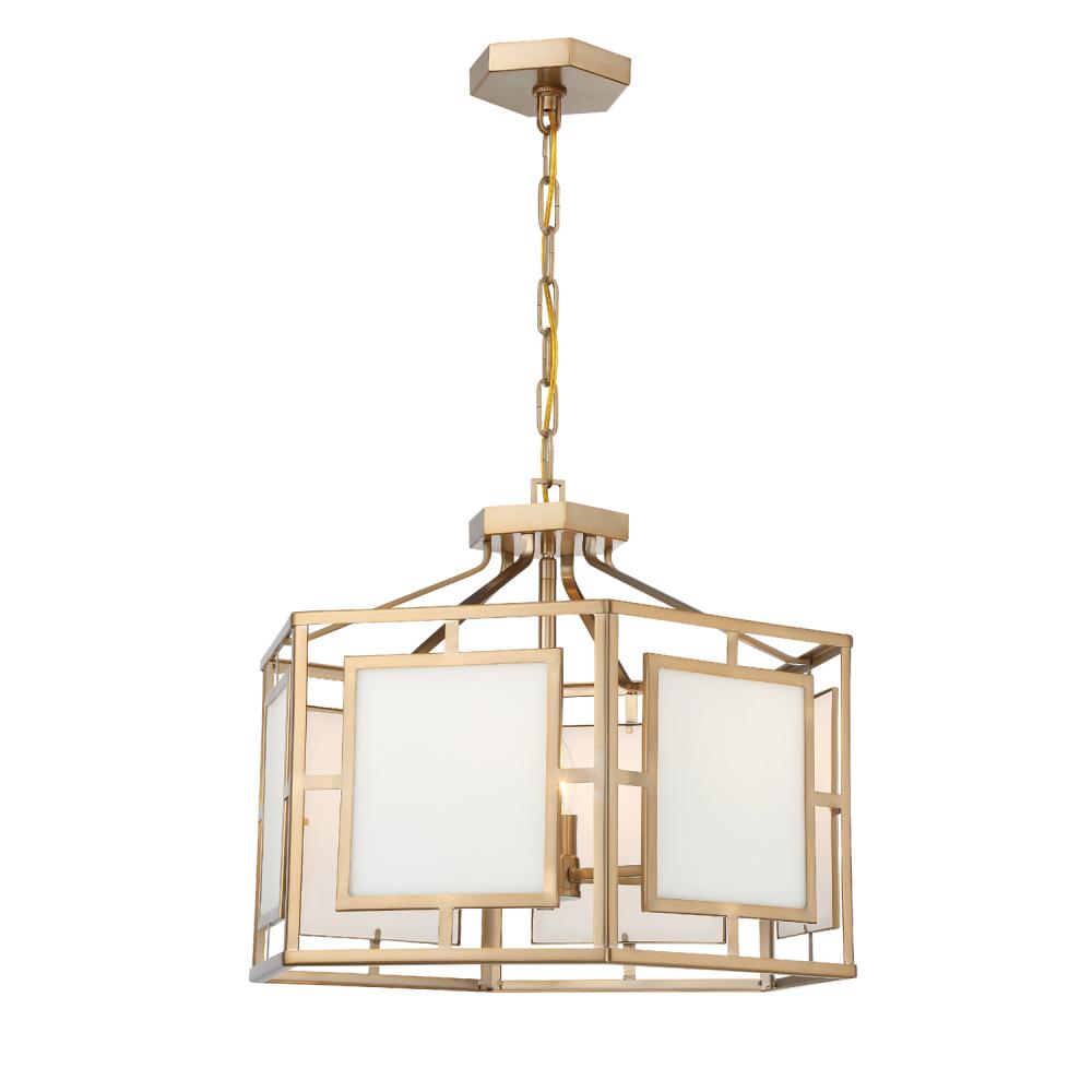 Libby Langdon Hillcrest 22'' Vibrant Gold Chandelier