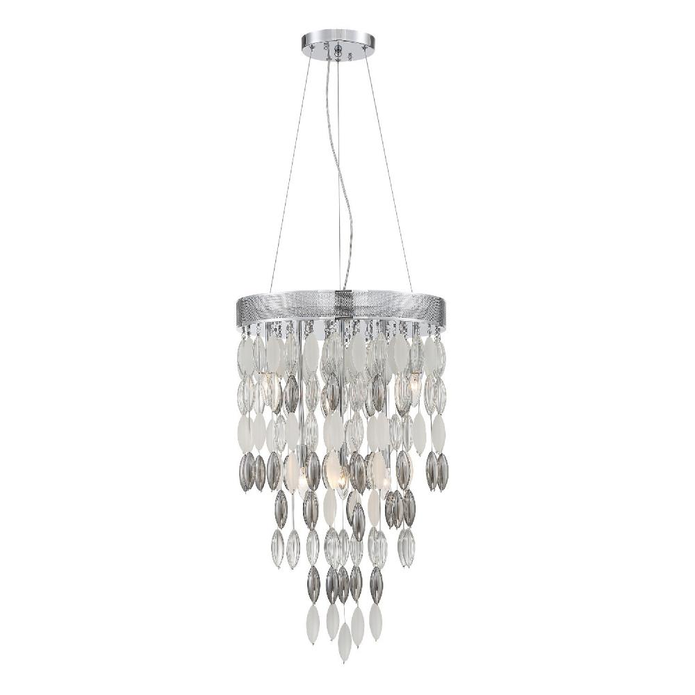 Hudson 18'' Polished Chrome Chandelier