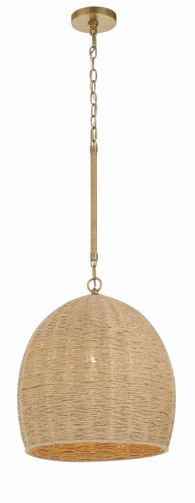 Jace 15'' Soft Gold Pendant