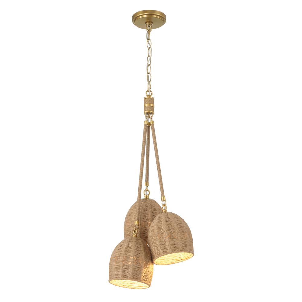 Jace 11'' LED Soft Gold Pendant
