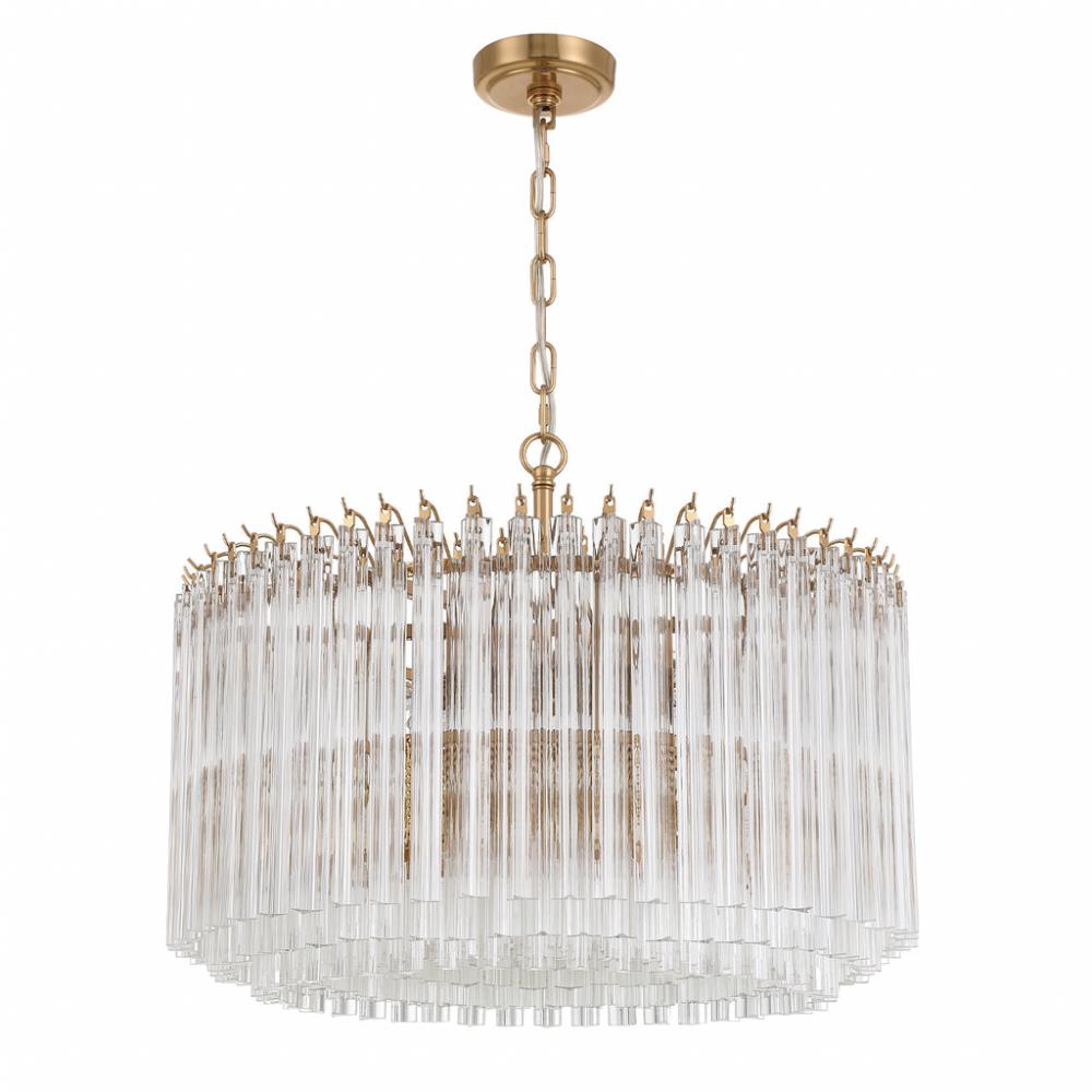 Lofton 24'' Aged Brass Chandelier