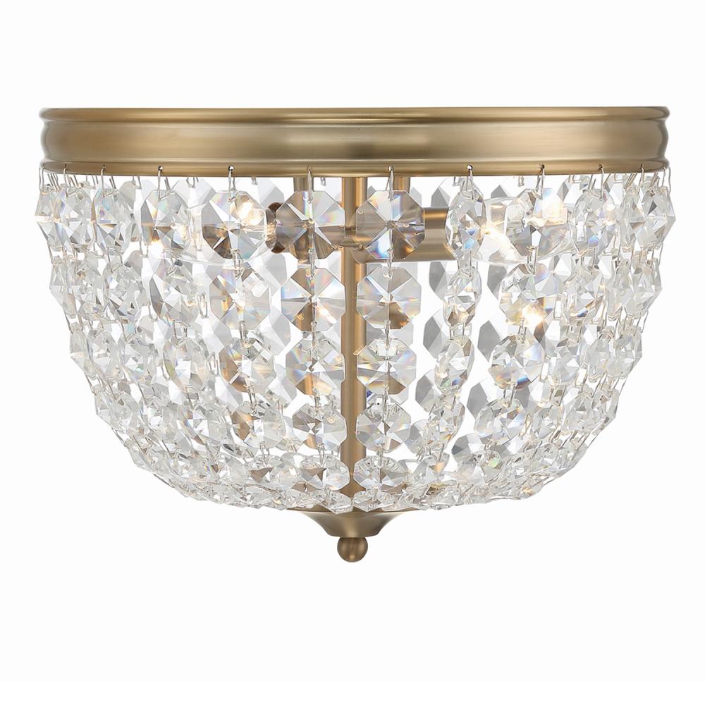 Nola 11.5'' Vibrant Gold Flush Mount