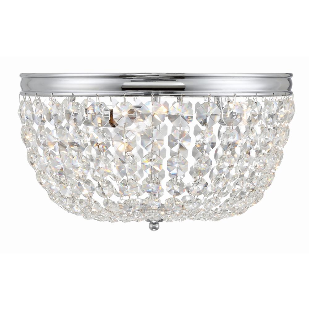 Nola 14.25'' Polished Chrome Flush Mount