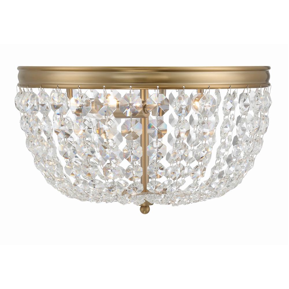 Nola 14.25'' Vibrant Gold Flush Mount