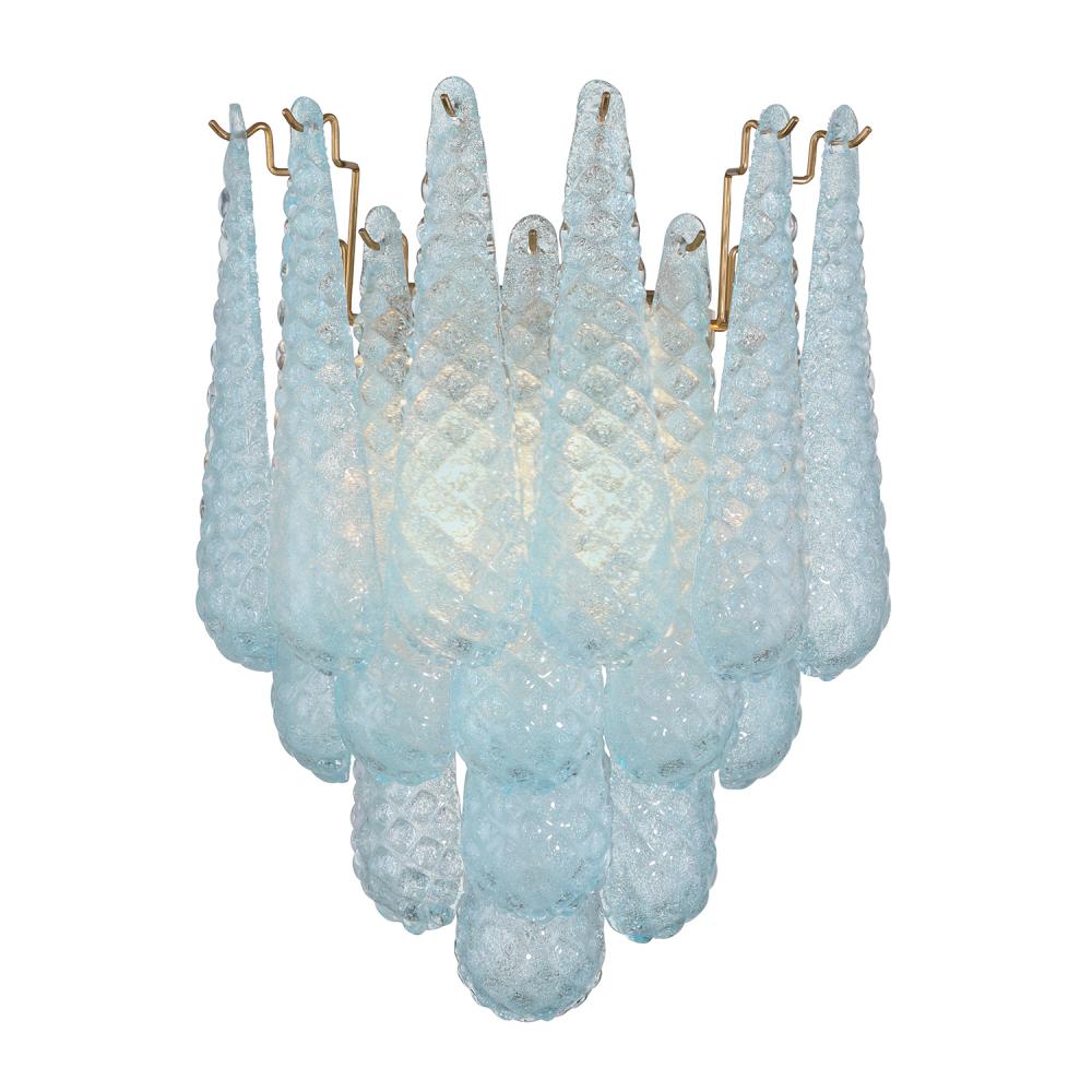 Ollie 14'' Aged Brass Sconce