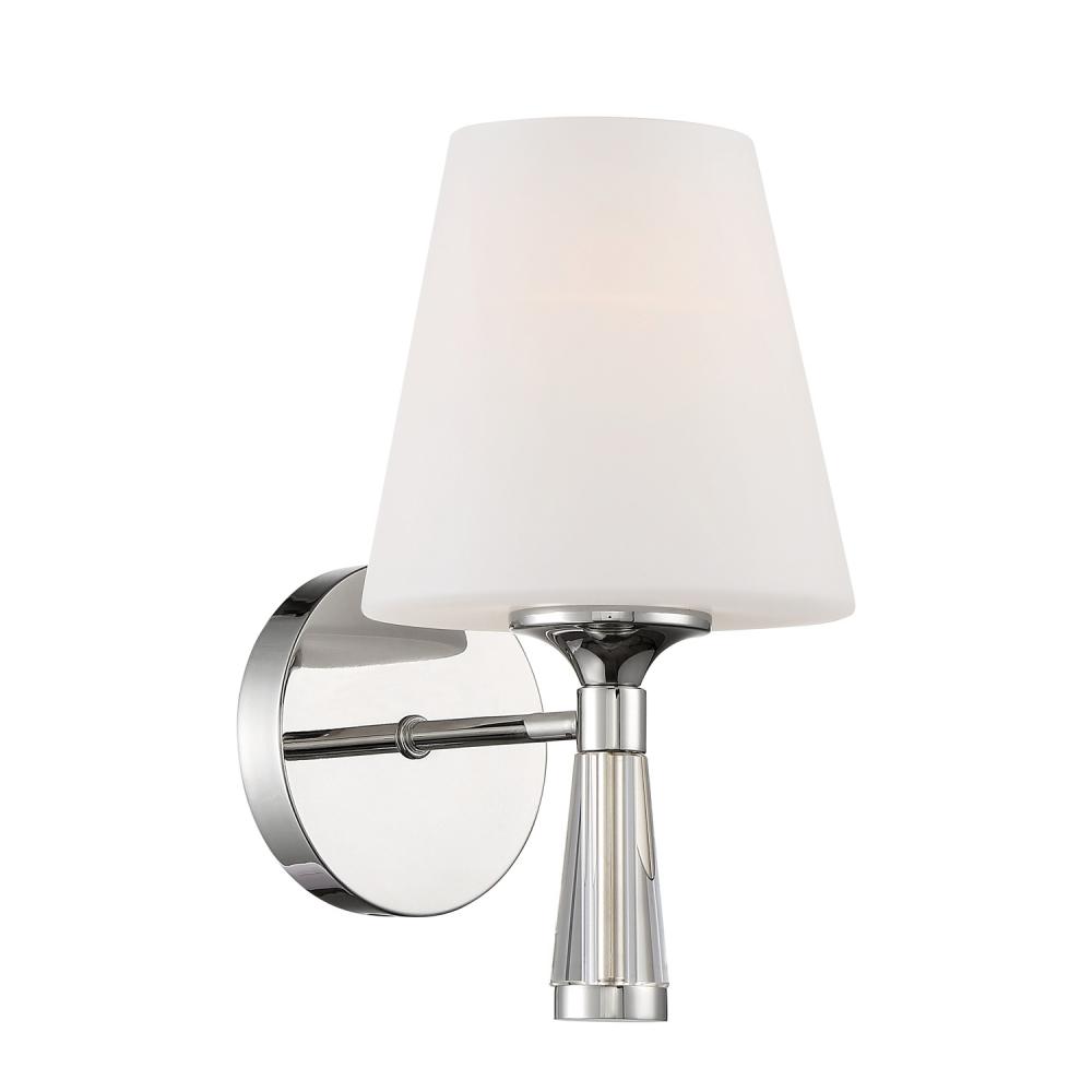 Ramsey 6'' Polished Nickel Sconce