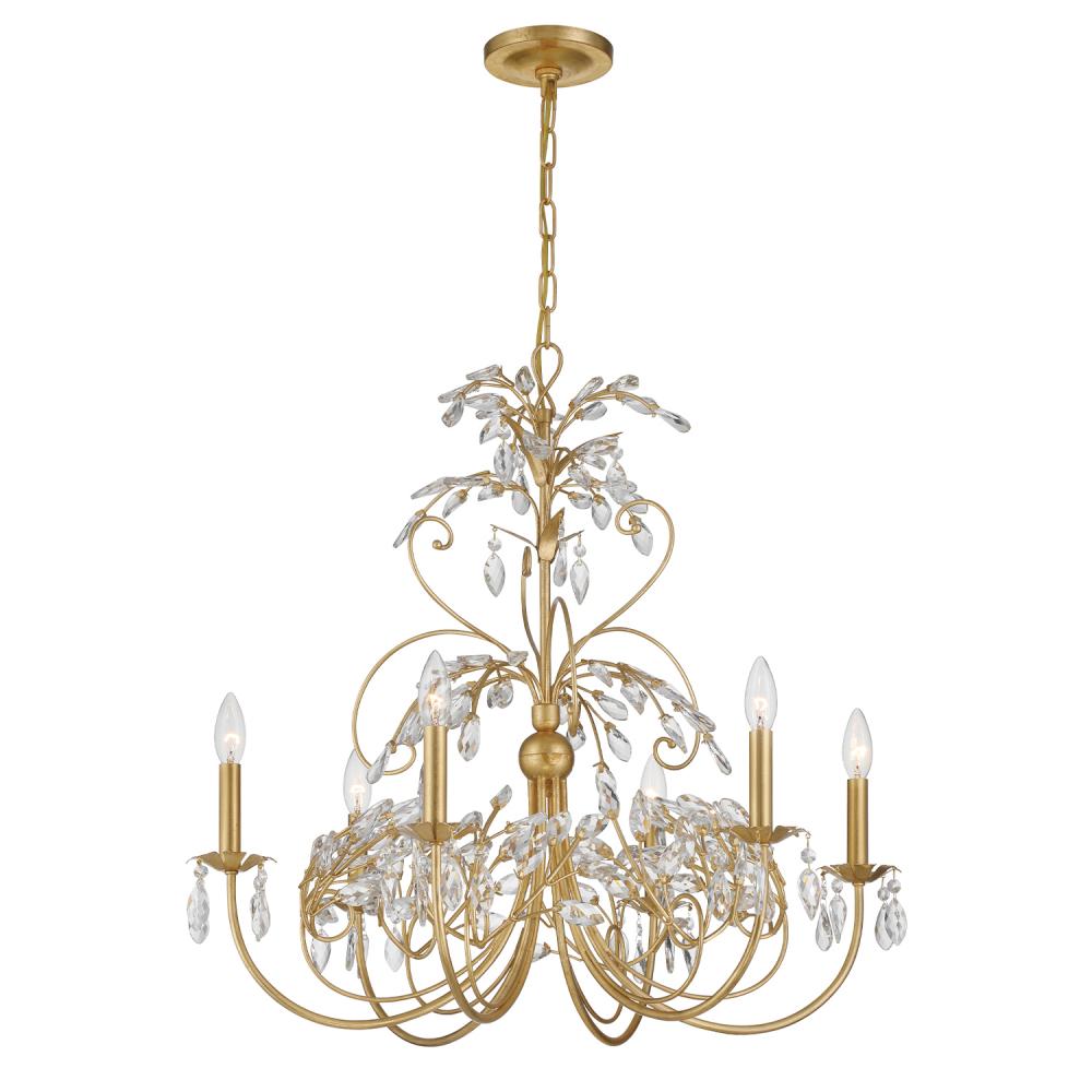 Sadie 29'' Antique Gold Chandelier