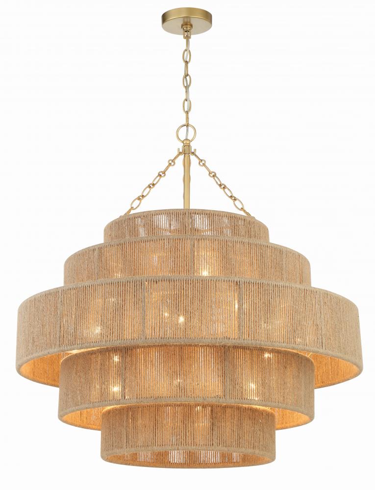 Shyla 32'' Soft Gold Chandelier