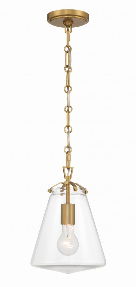 Voss 8.25'' Luxe Gold Pendant
