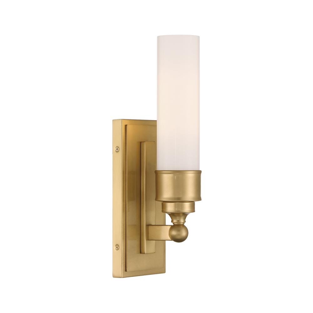 Wilcox 4.75'' LED Aged Brass Sconce