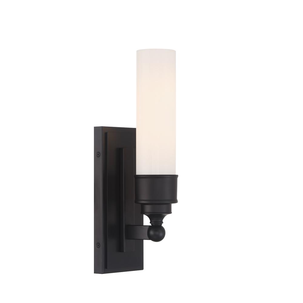 Wilcox 4.75'' LED Matte Black Sconce
