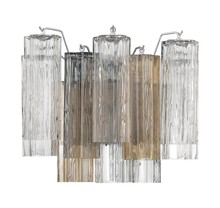 Crystorama ADD-302-CH-AU - Addis 14.5'' Polished Chrome Sconce