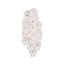 Crystorama ESM-4001-AG-WH - Esme 23'' Aged Brass Sconce