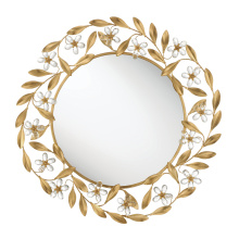 Crystorama MSL-M030-GA - Marselle 30'' Antique Gold Mirror