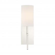 Crystorama VER-241-PN - Veronica 5'' Polished Nickel Sconce