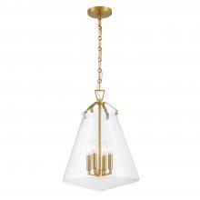Crystorama VSS-7015-LG - Voss 15.25'' Luxe Gold Pendant