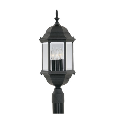 Devonshire 23.5" 3-Light Outdoor Post Lantern