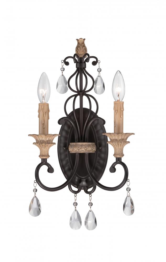 Bella Maison 2 Light Wall Sconce