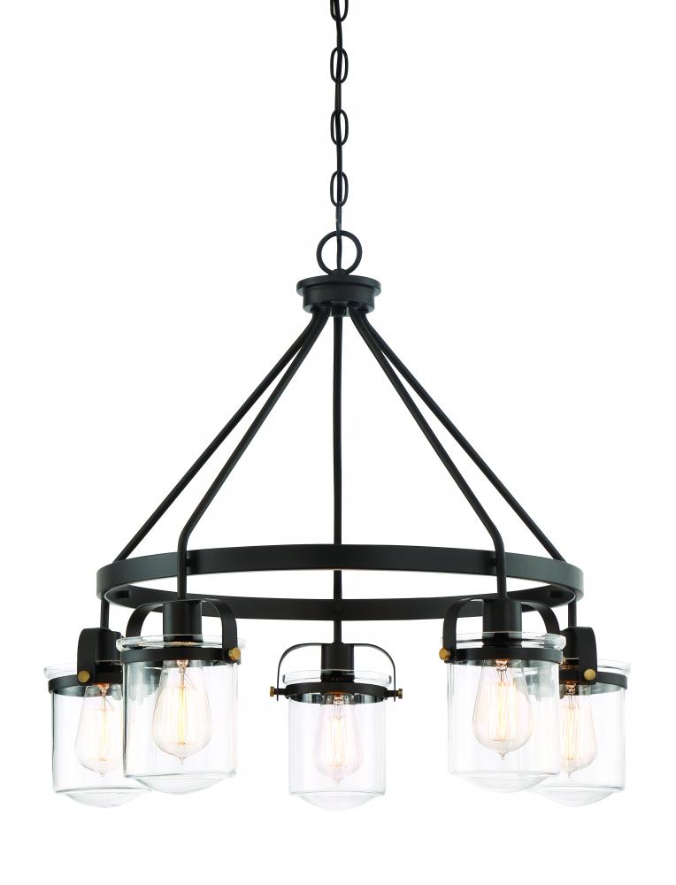 Jaxon 28" 5-Light Chandelier
