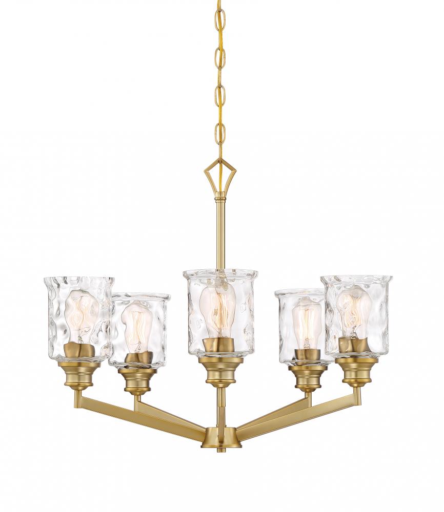 Drake 25" 5-Light Chandelier