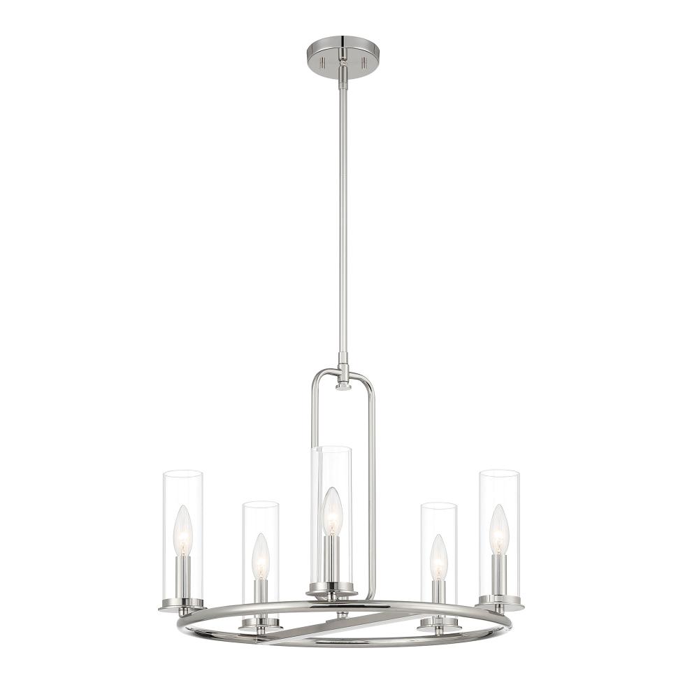 Hudson Heights 22.75" 5-Light Chandelier