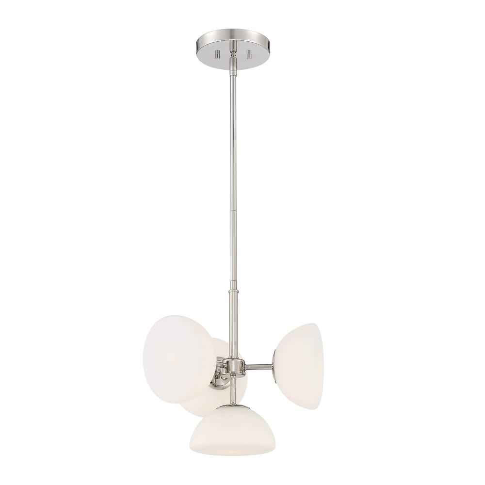 Zio 14.5" 4-Light Convertible Chandelier