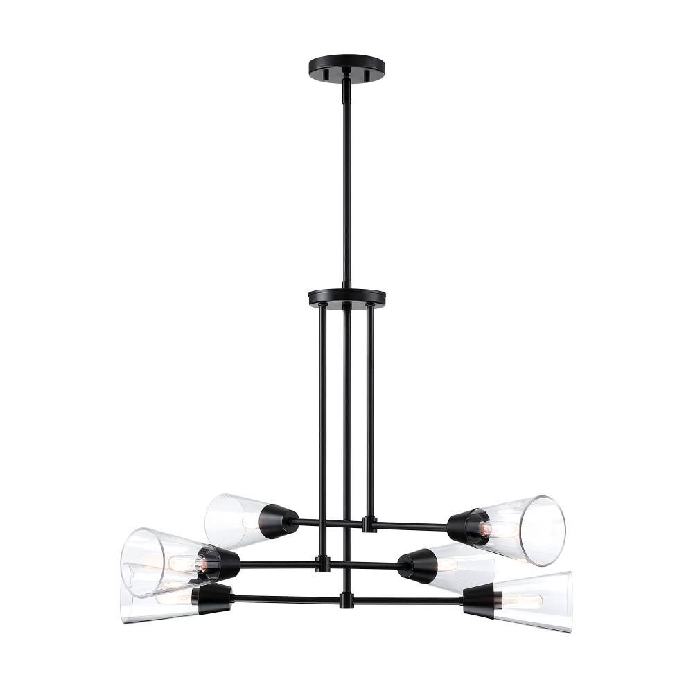 Norro 33.5" 6-Light Chandelier