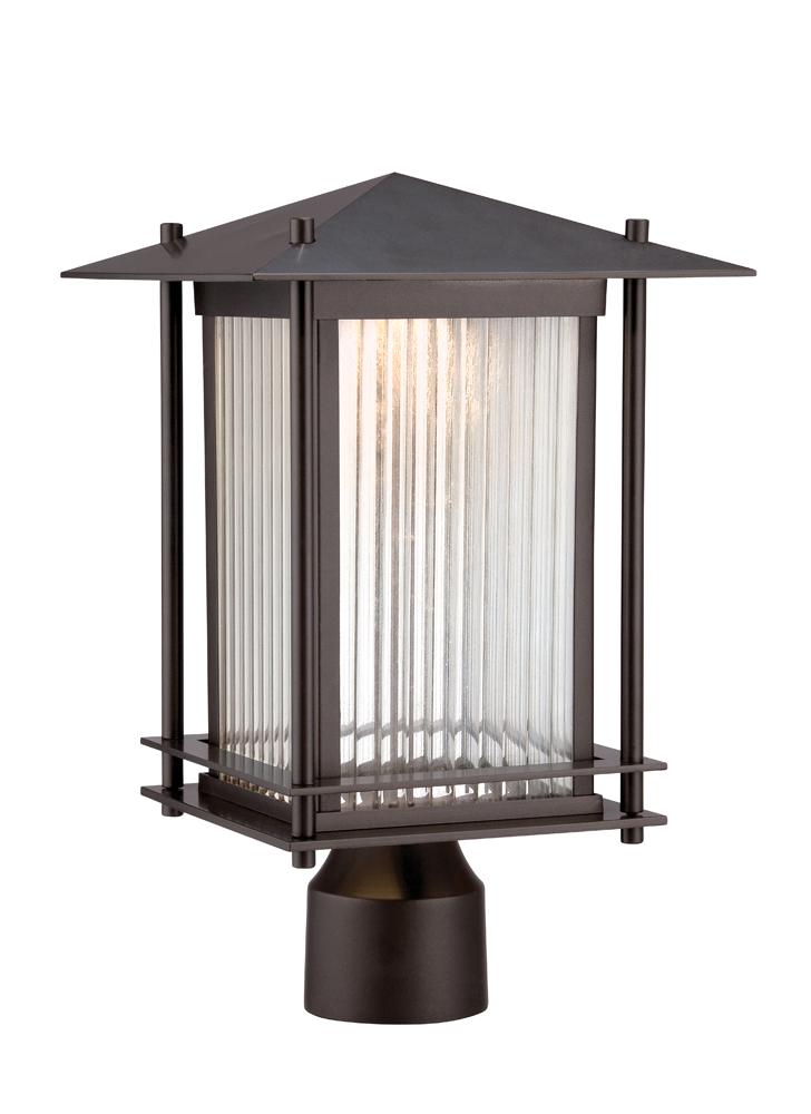 9" LED Post Lantern