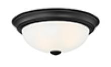 Designers Fountain 1257S-MB-W - Reedley 11.25" 2-Light Flush Mount