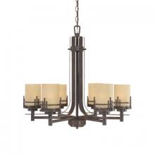 Designers Fountain 82186-WM - Mission Ridge 6 Light Chandelier