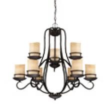 Designers Fountain 84789-NI - Lauderhill 9 Light Chandelier