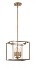 Designers Fountain 88454-OSB - Uptown 4 Light Foyer