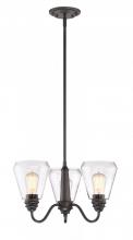 Designers Fountain 90283-SB - Foundry  3 Light Chandelier