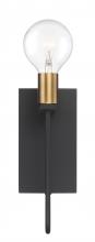 Designers Fountain 94201-BK - Ravella 1 Light Wall Sconce