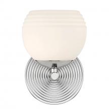 Designers Fountain D251H-WS-PN - Moon Breeze 8.25" 1-Light Wall Sconce