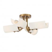 Designers Fountain D259M-SF-OSB - 4 Light Semi Flush